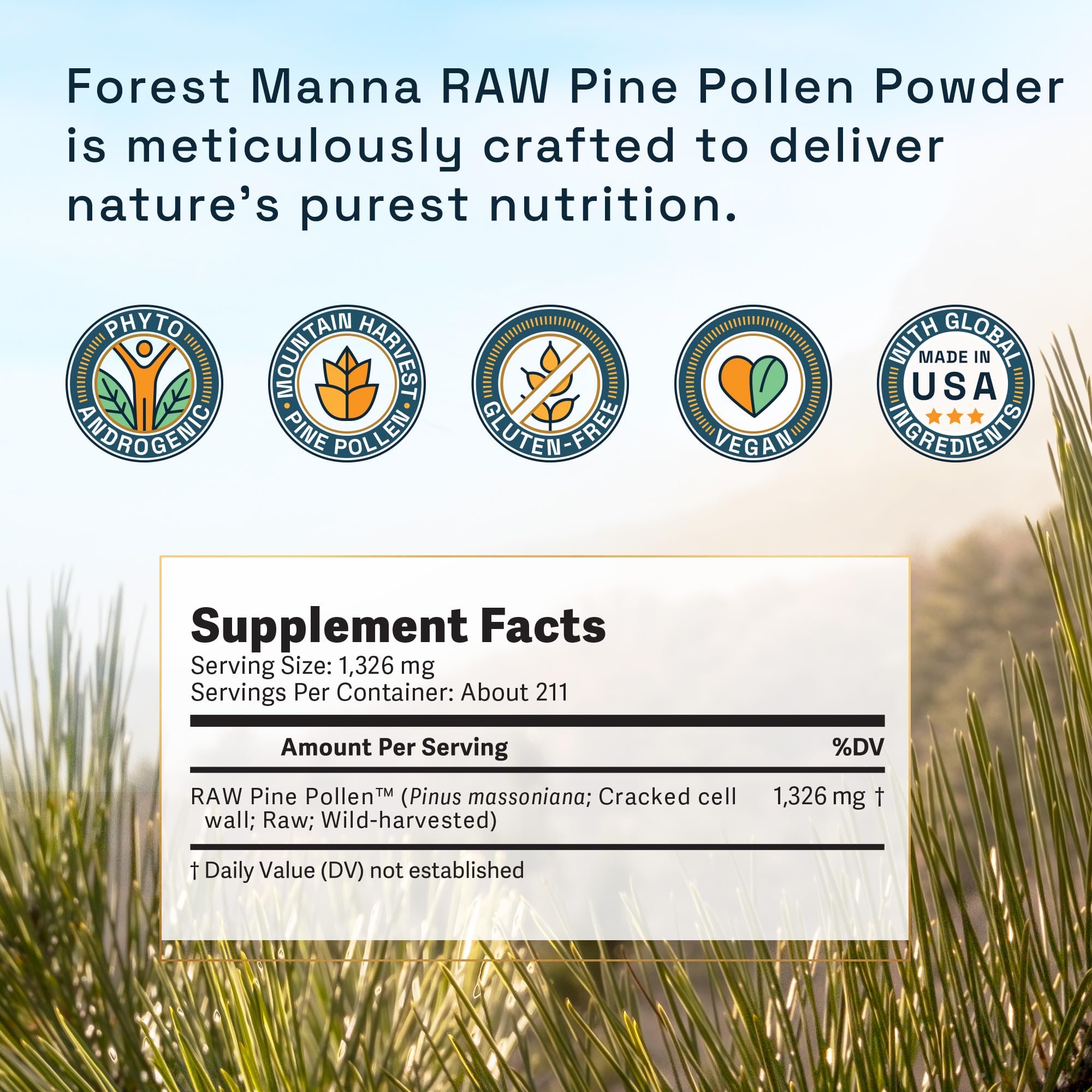 USA-made production label on packaging