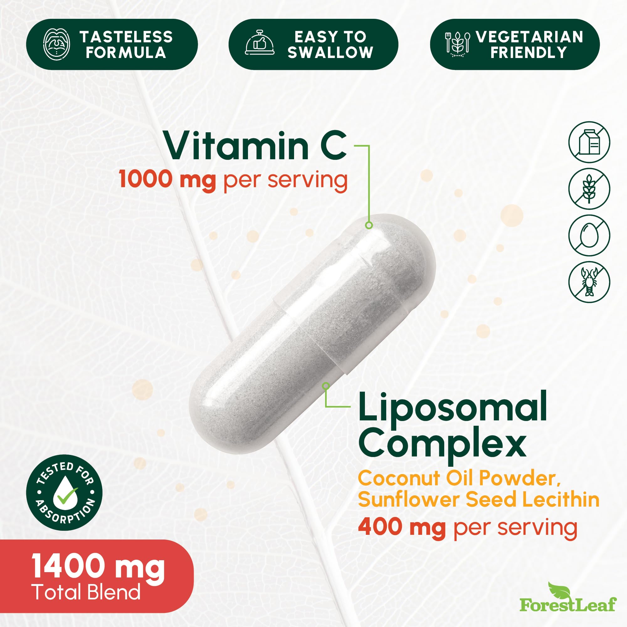 Liposomal Vitamin C technology illustration