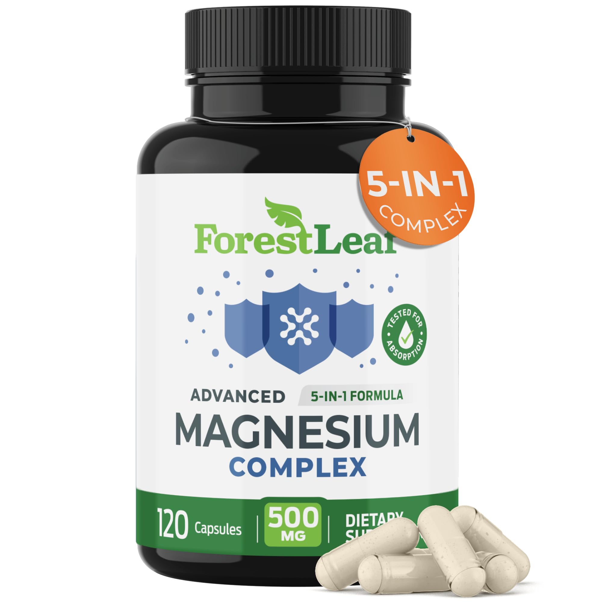 ForestLeaf Magnesium Complex bottle front view