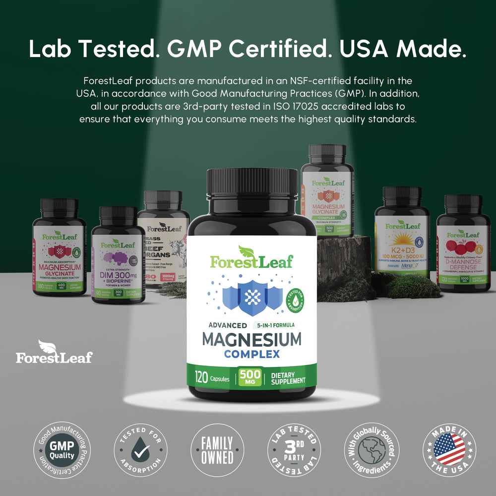 USA-made GMP-certified facility label