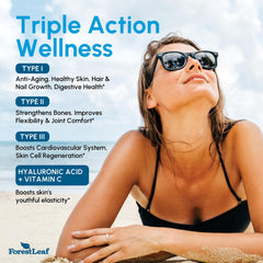 Grass-fed, non-GMO collagen capsules