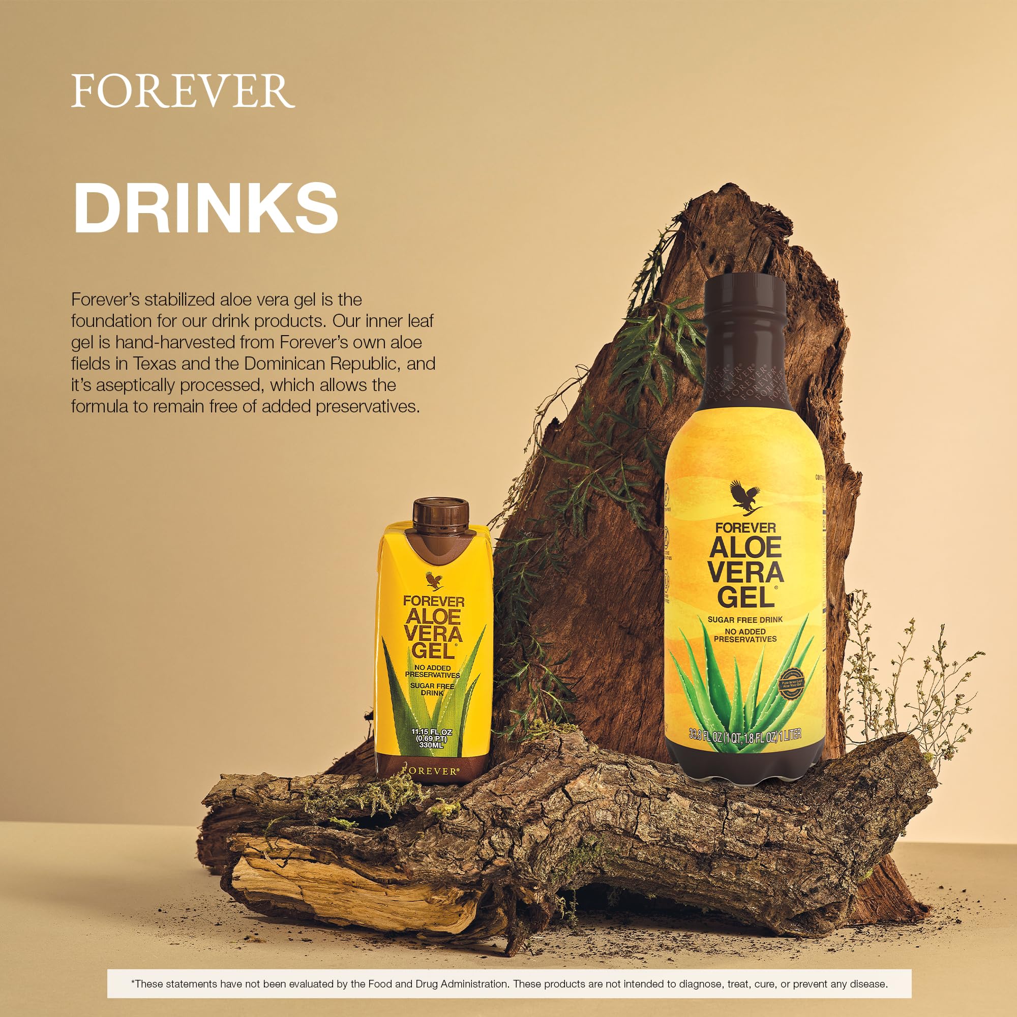 Lifestyle image showing wellness with aloe vera gel