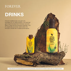 Lifestyle image showing wellness with aloe vera gel