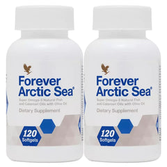 Forever Arctic Sea Omega-3 bottle and label