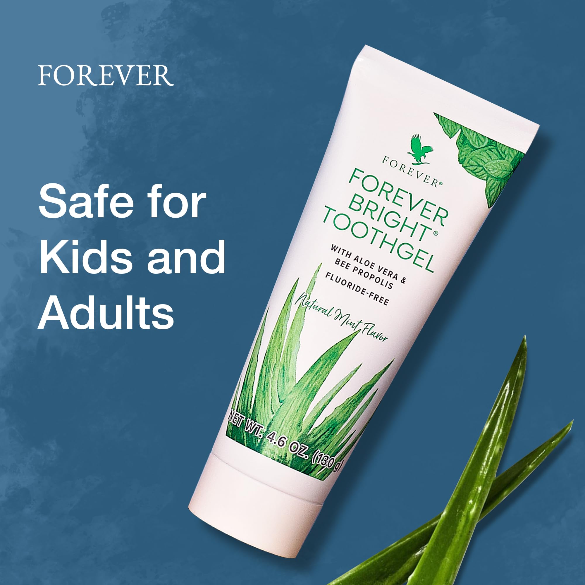 Gluten-free symbol on Forever Bright Toothgel packaging