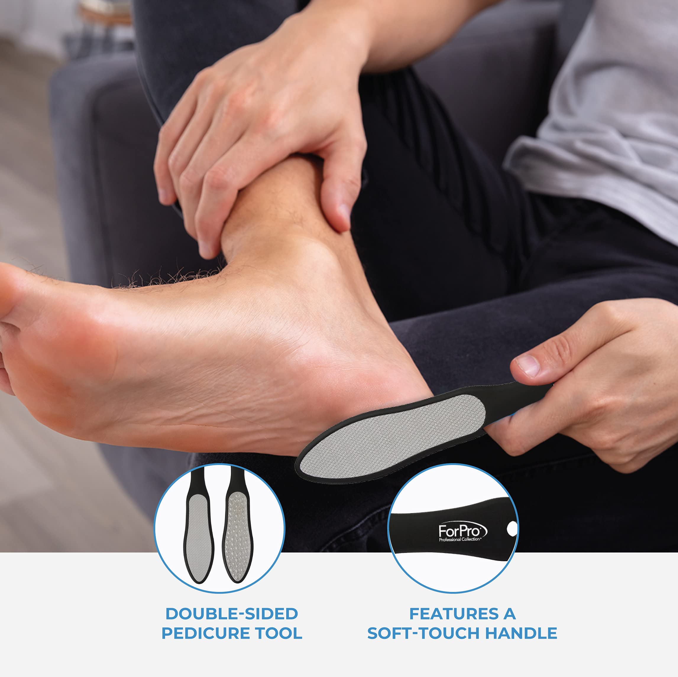ForPro Black Bear measures 10.5 inches for easy heel access