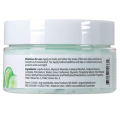 ForPro Cracked Heel Eliminator jar close-up highlighting rich cream texture