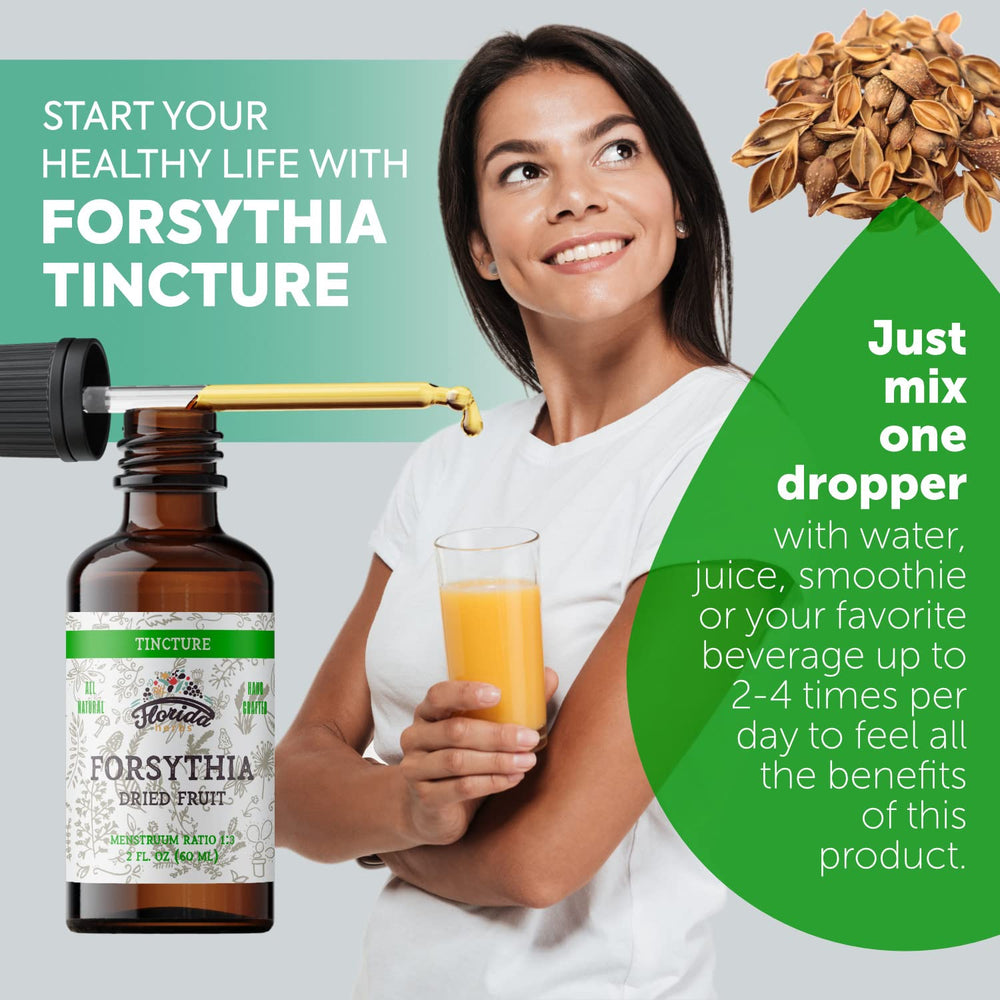 Organic ingredients used in Forsythia tincture