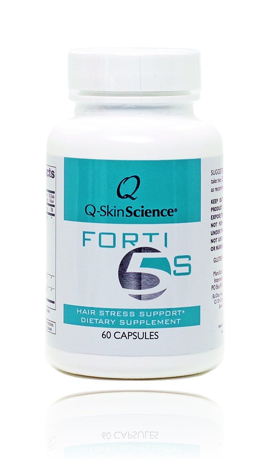 Forti5-S supplement bottle and packaging – 60 count