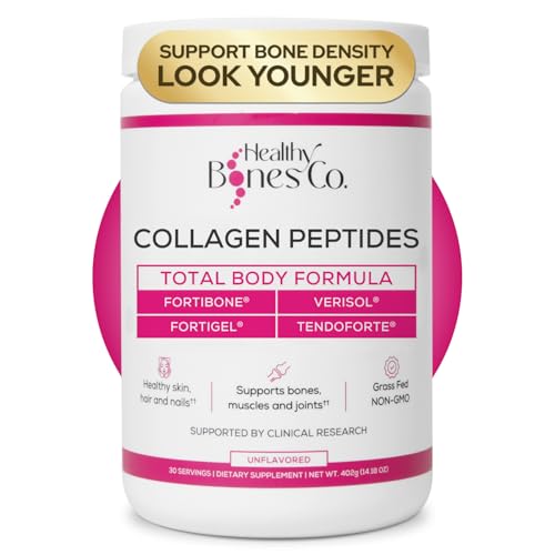 FORTIBONE collagen powder container and scoop