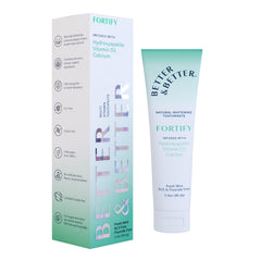 Fortify Hydroxyapatite Toothpaste tube on white background