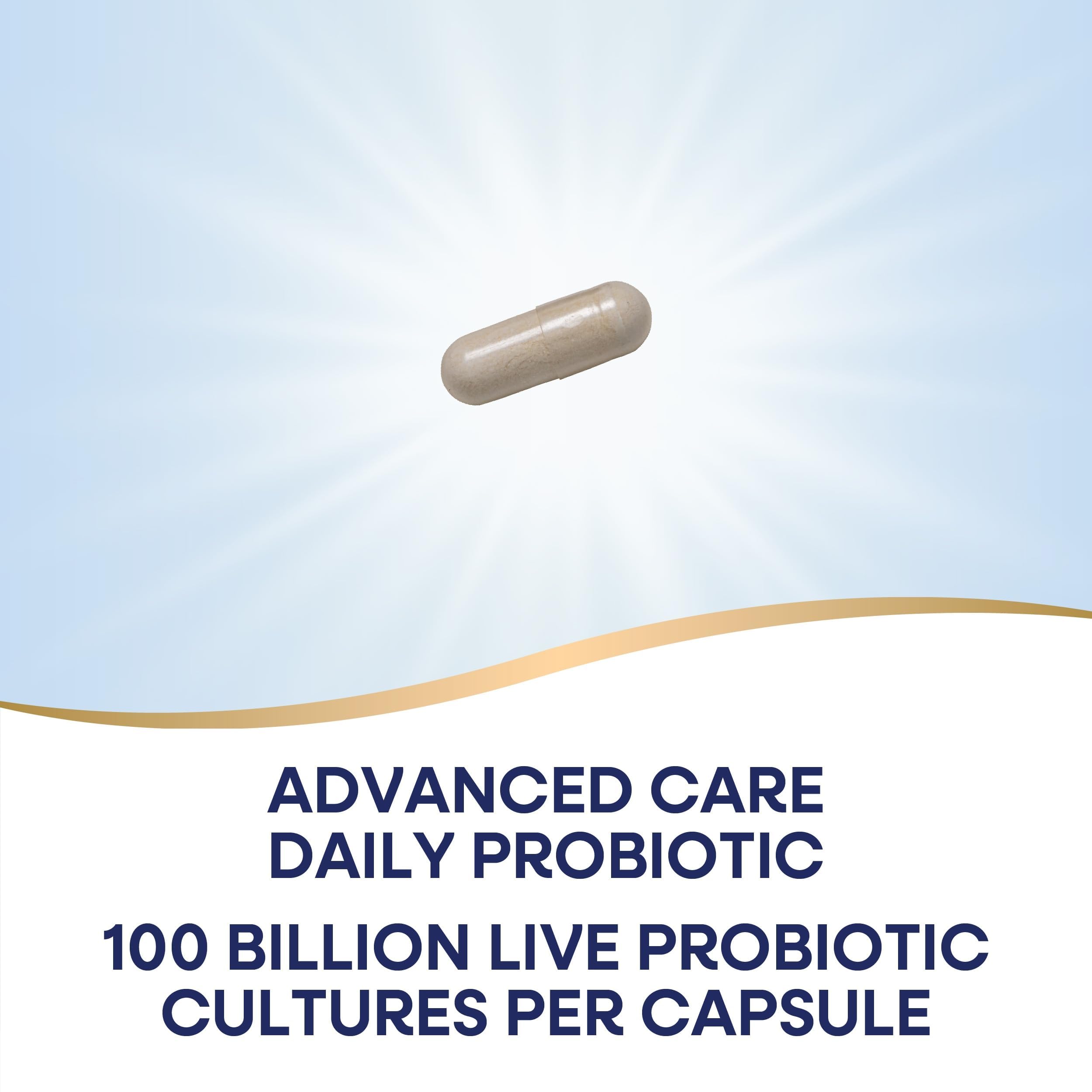 Immune health concept with probiotics imagery
