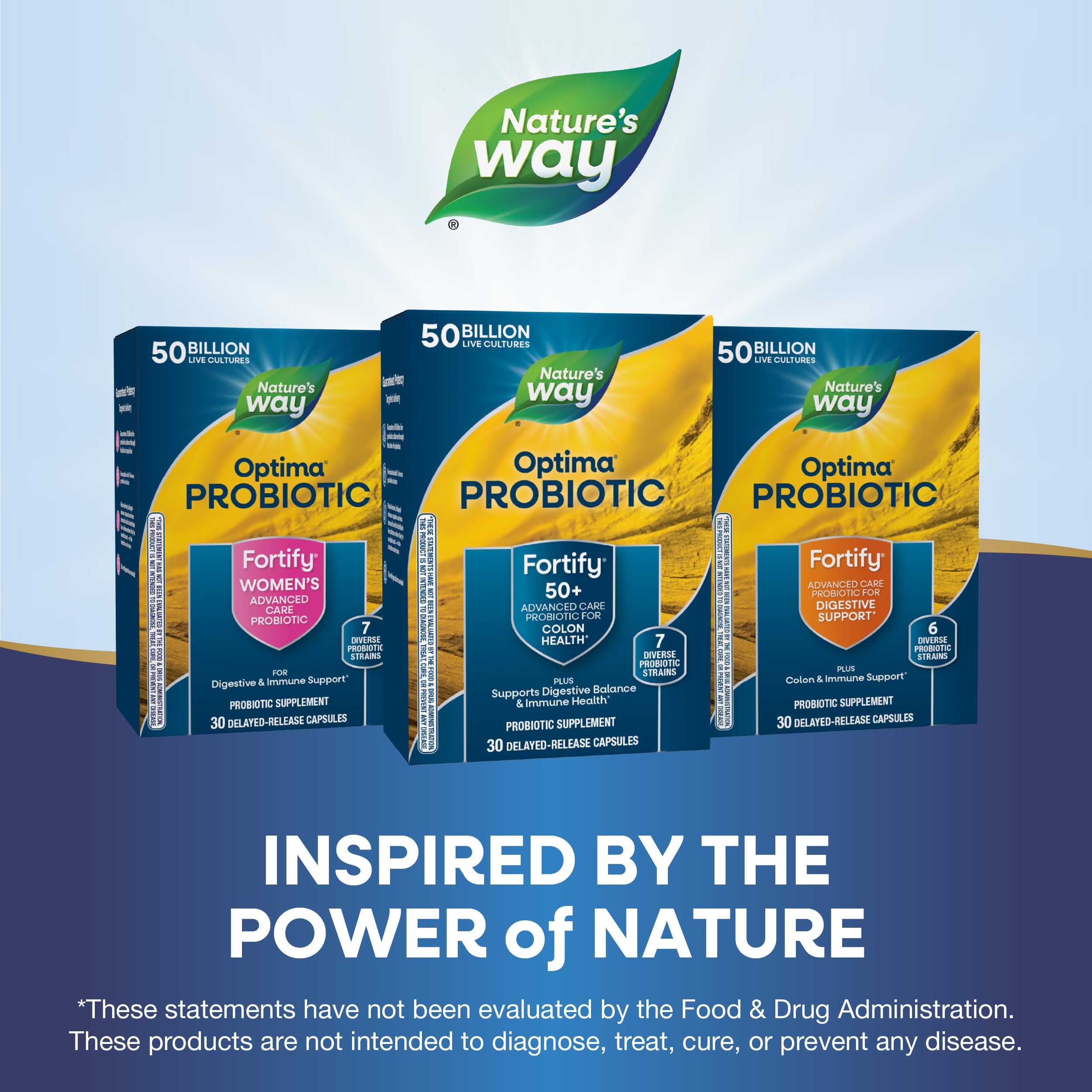 No refrigeration needed for Fortify Optima Probiotic