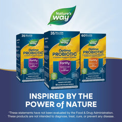 Packaging may vary for Nature's Way Fortify Optima Probiotic bottle