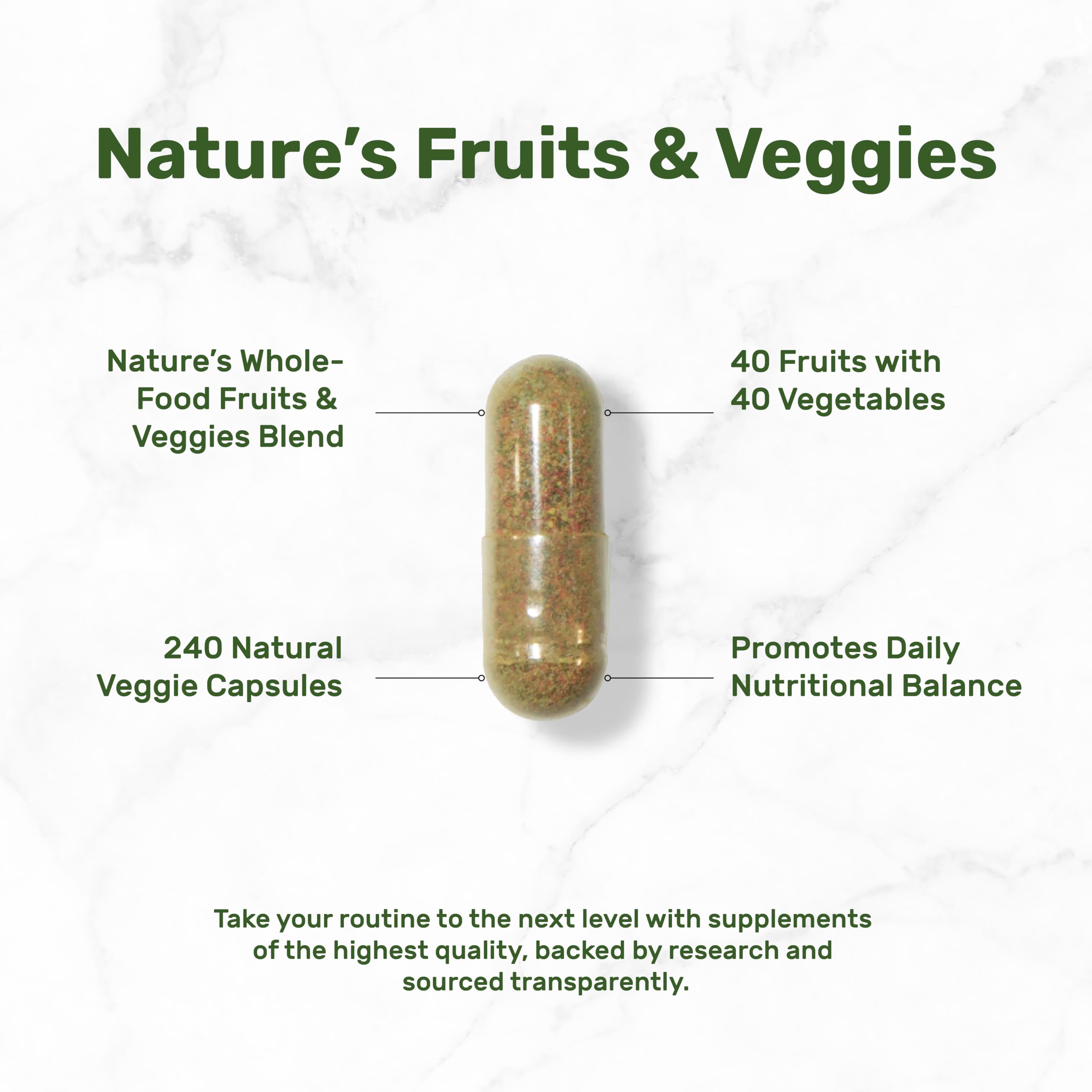 40 greens and vegetables blend including beet, kale, wheatgrass