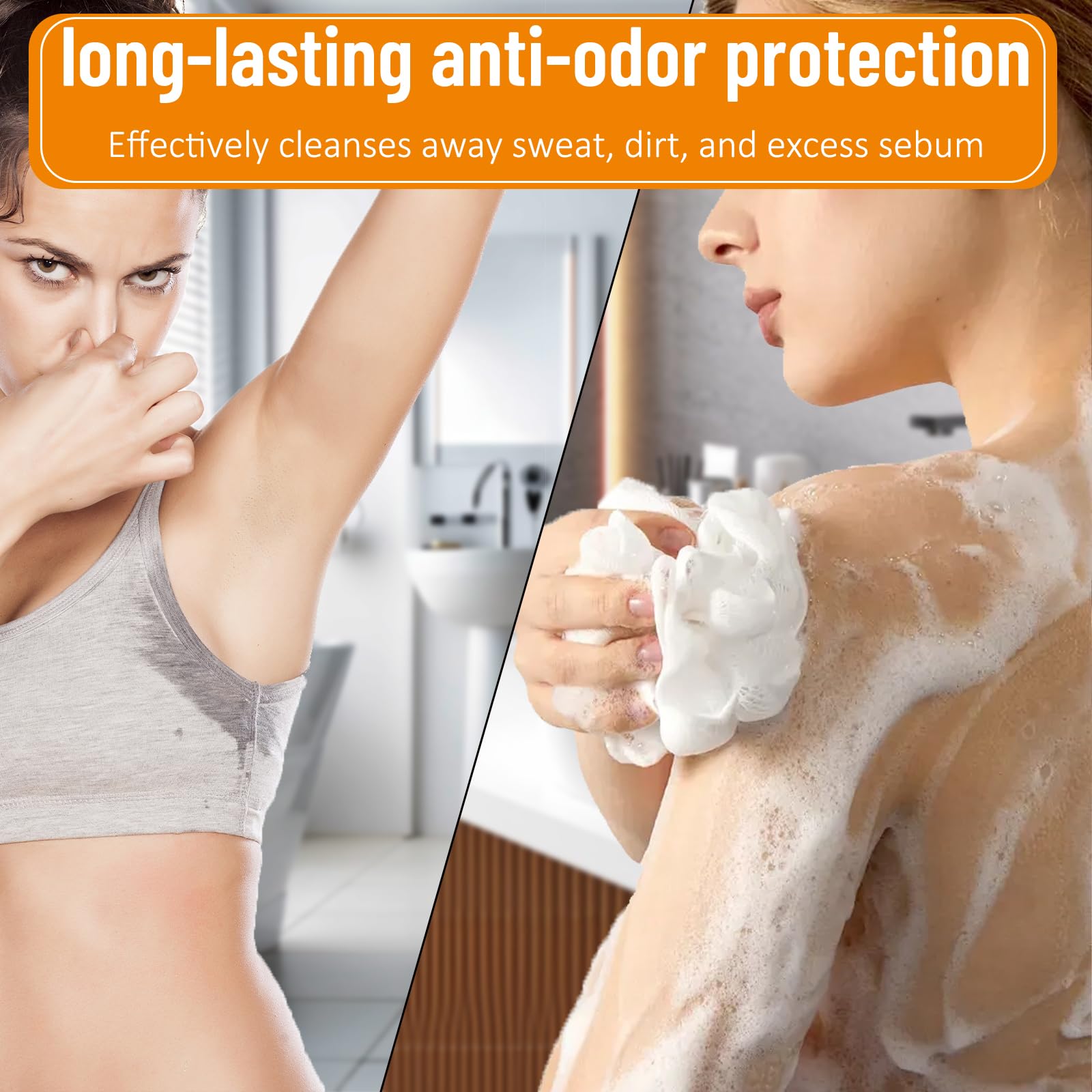Packaging communicates natural, organic emphasis for skin-friendly cleansing.