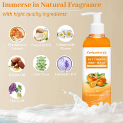 Creamy foam forms rich lather for gentle cleansing and odor control.