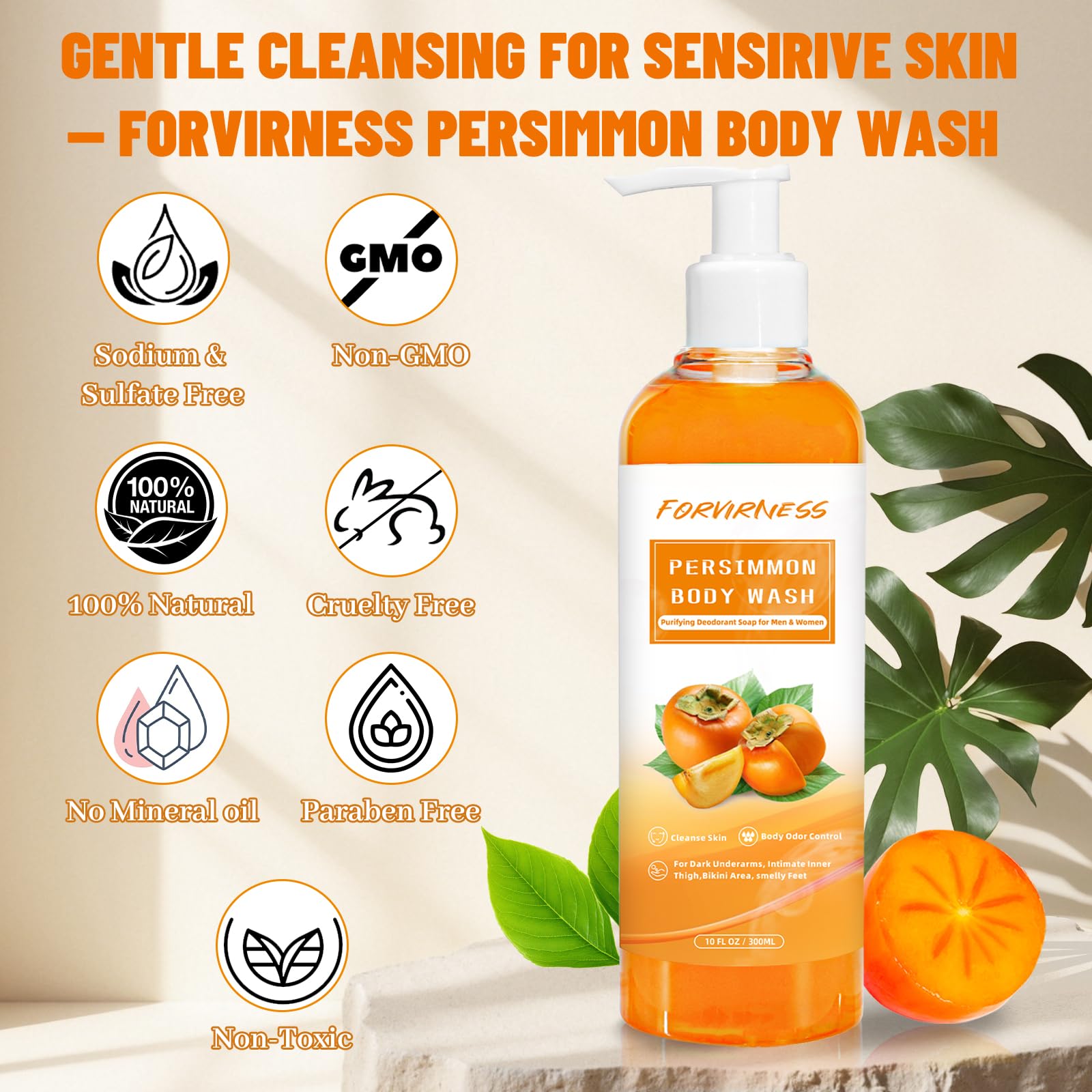 Unscented formula on label offers fragrance-free cleansing option.