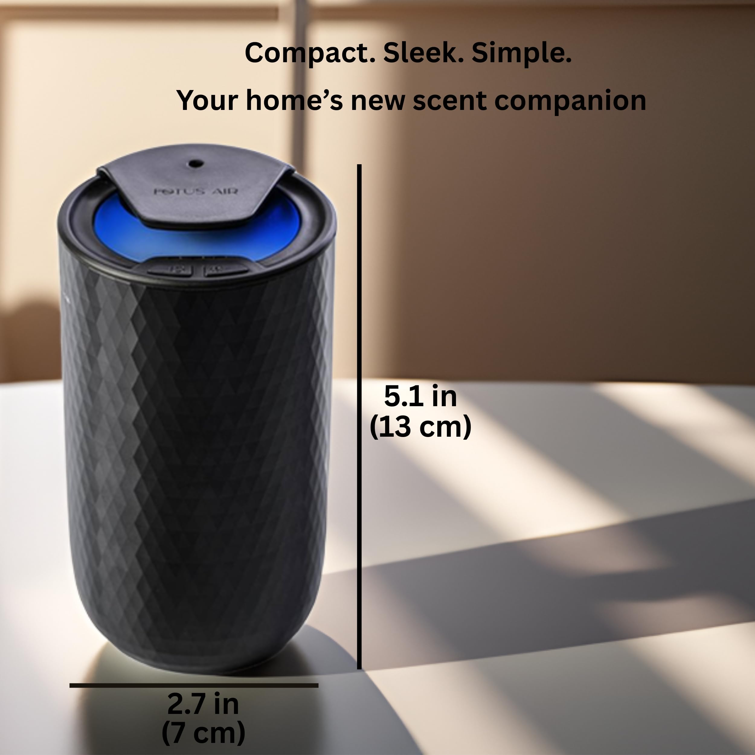 Portable cordless diffuser for home, car, and office
