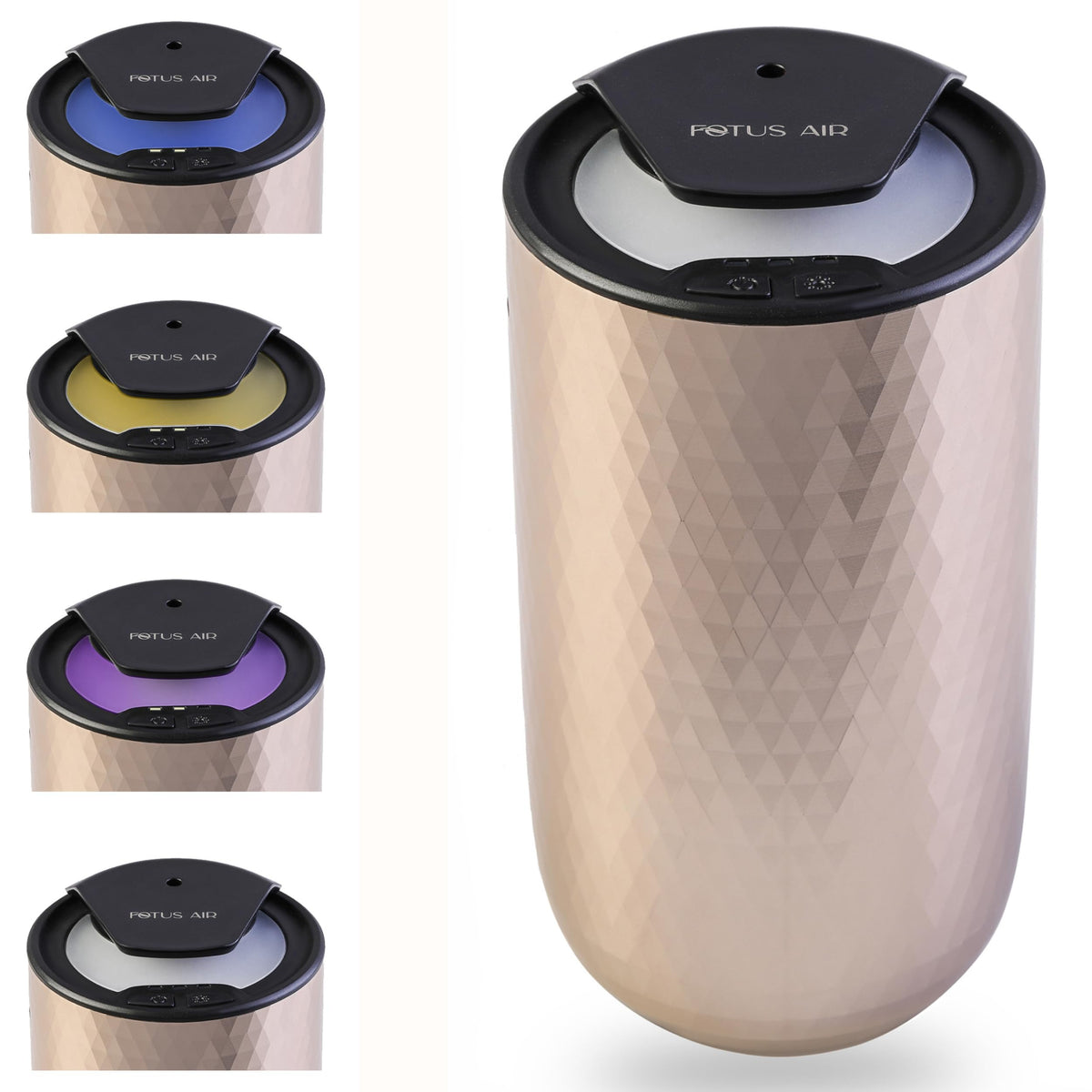 FOTUS AIR waterless diffuser with diamond design adds elegant aroma diffusion to any room.
