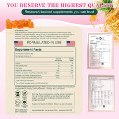 FOUBUS Vital Source bromelain notes indicate antioxidant and digestive benefits.