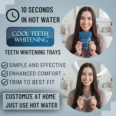 Four trays and two ventilated cases for whitening