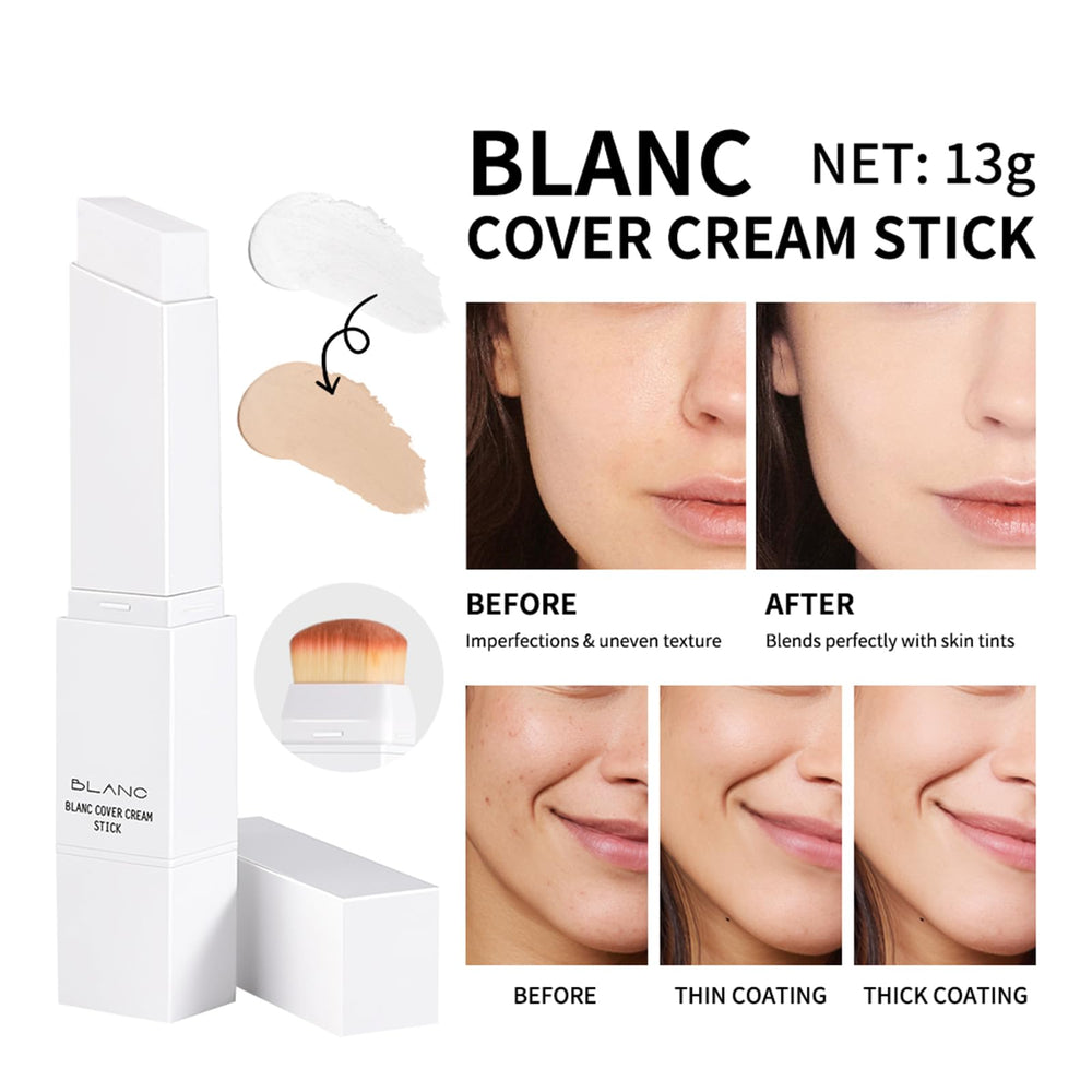 Fovcos Blanc Cover Cream Stick easy daily makeup solution