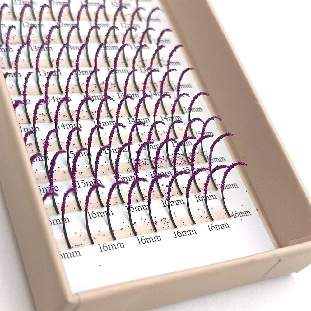 FQNing lash extensions easy to apply with tweezers and glue