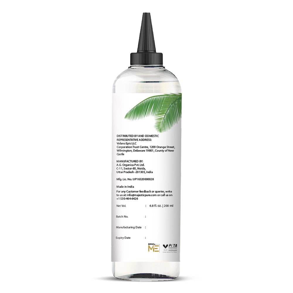 Storage and shelf life of fractionated coconut oil