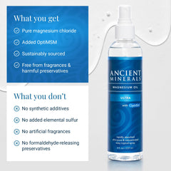 Fragrance-free assurance on the bottle label