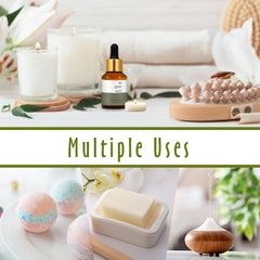 UV-protected glass bottle for fragrance oil
