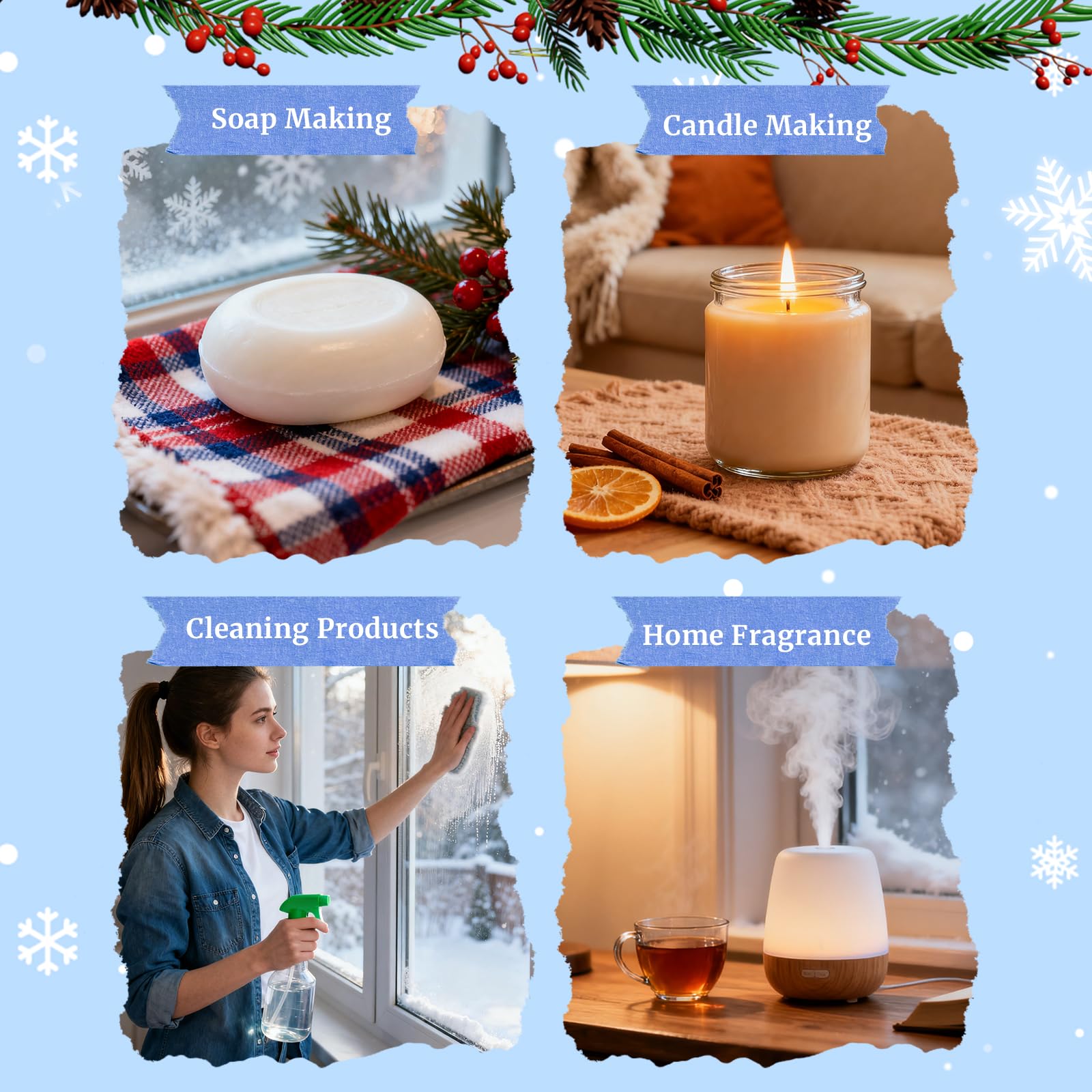 Fragrance Oil Black Cherry scent for Aromtopia Holiday Set