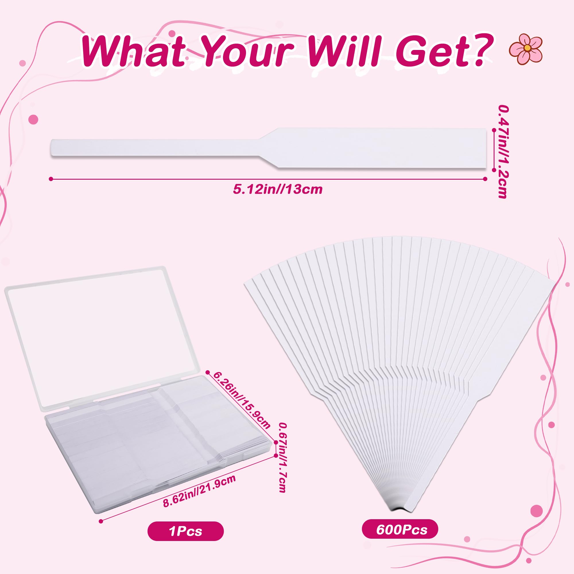 Fragrance tester strips material close-up