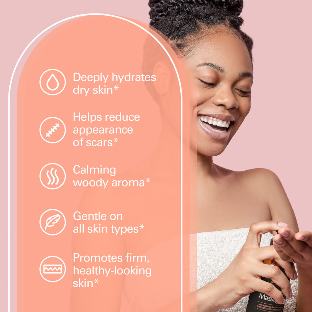 Close-up of the Frankincense essential massage oil label