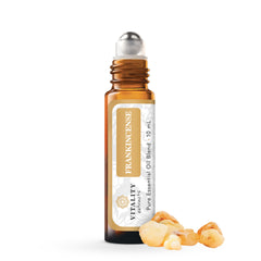 Vitality Extracts Frankincense Essential Oil 10ml Roll-On bottle front view