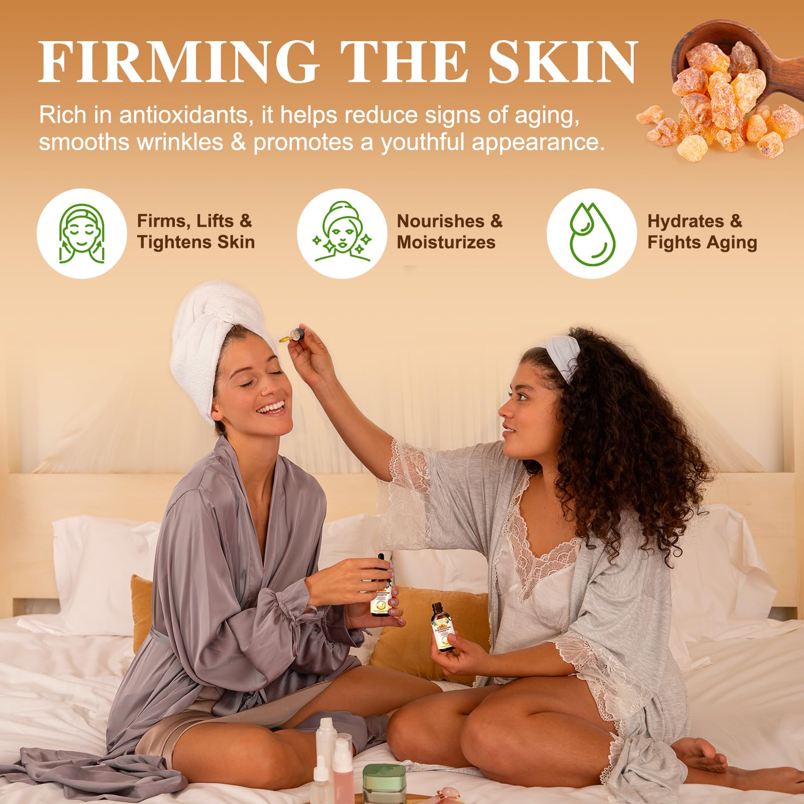 Frankincense oil for massage therapy