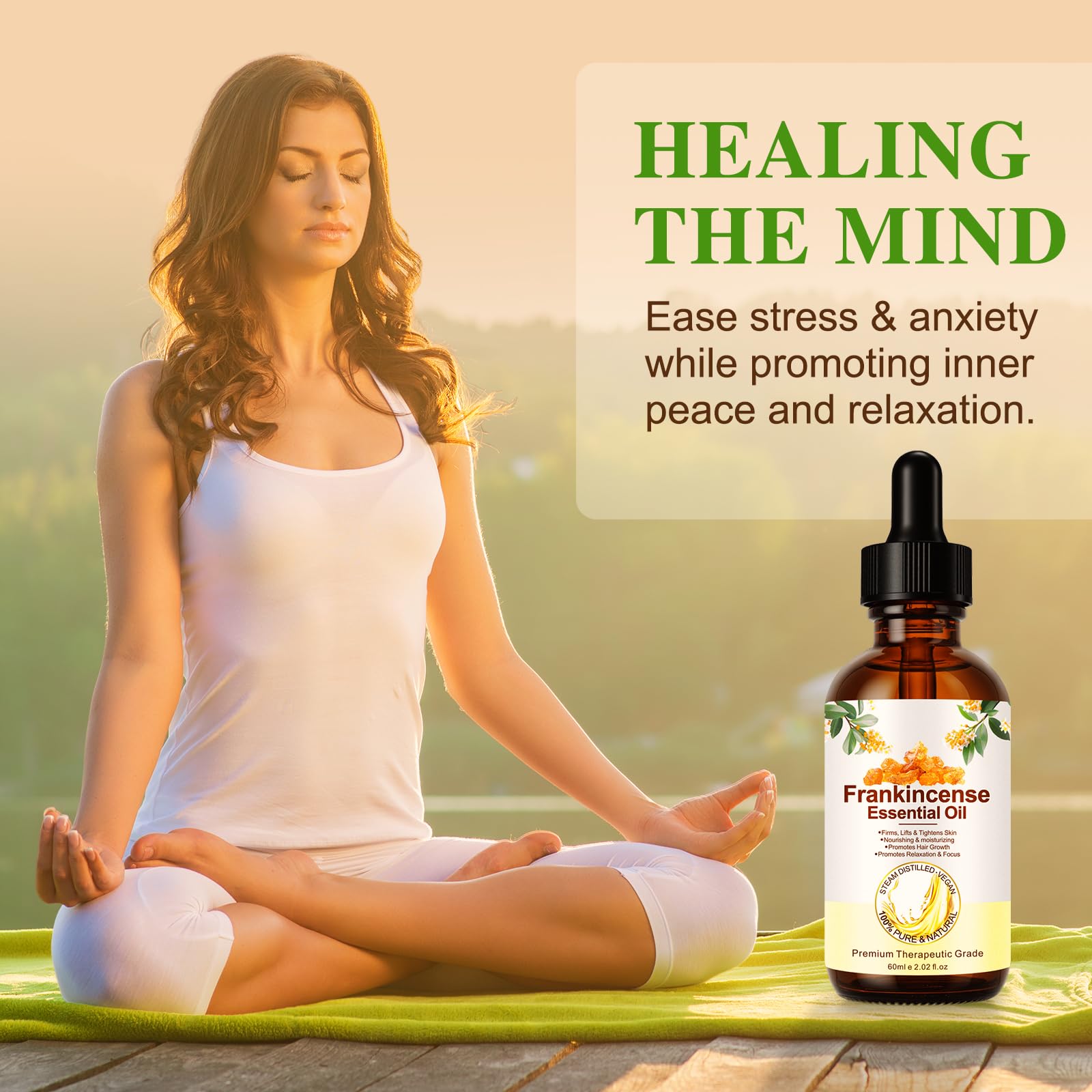 Multi-purpose frankincense oil for home use