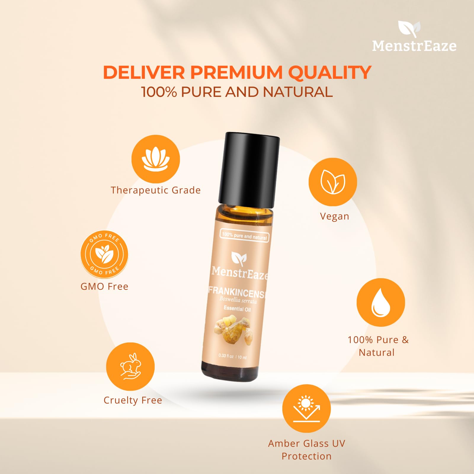 Compact 10 ml travel bottle for on-the-go use