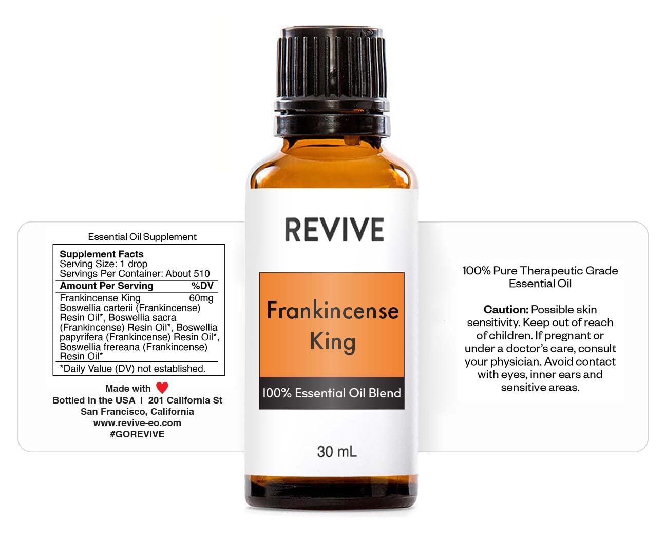 Diffuser emitting aroma with Frankincense King Essential Oil Blend