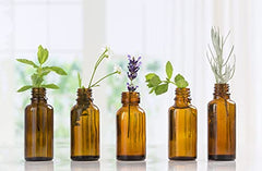 Essential oil diffuser releasing Frankincense & Myrrh aroma.