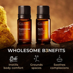 DIY soap and candle projects with Frankincense & Myrrh oils