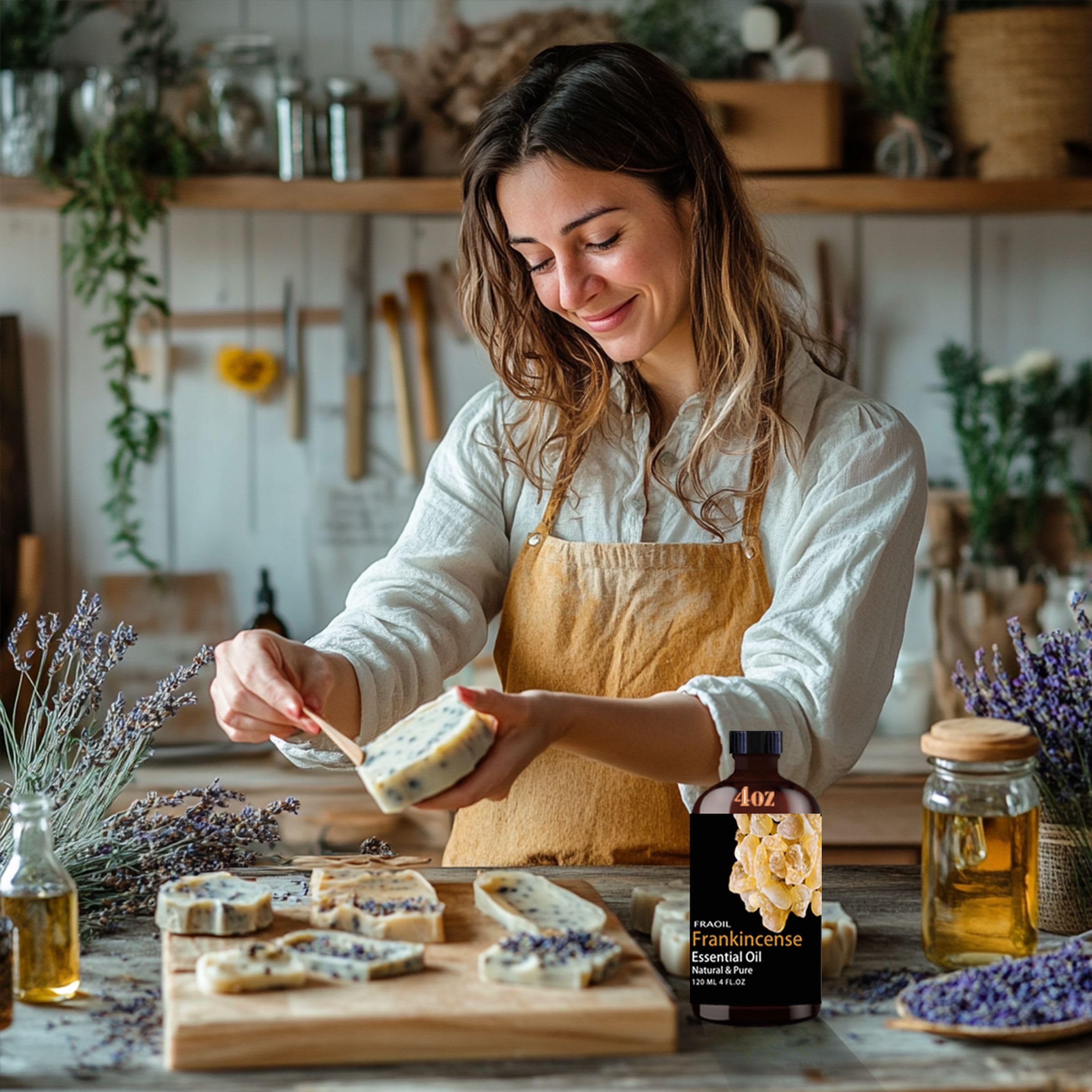 DIY projects using Frankincense oil: candles, soaps and perfumes