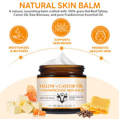 Packaging of Frankincense Oil Massage Balm