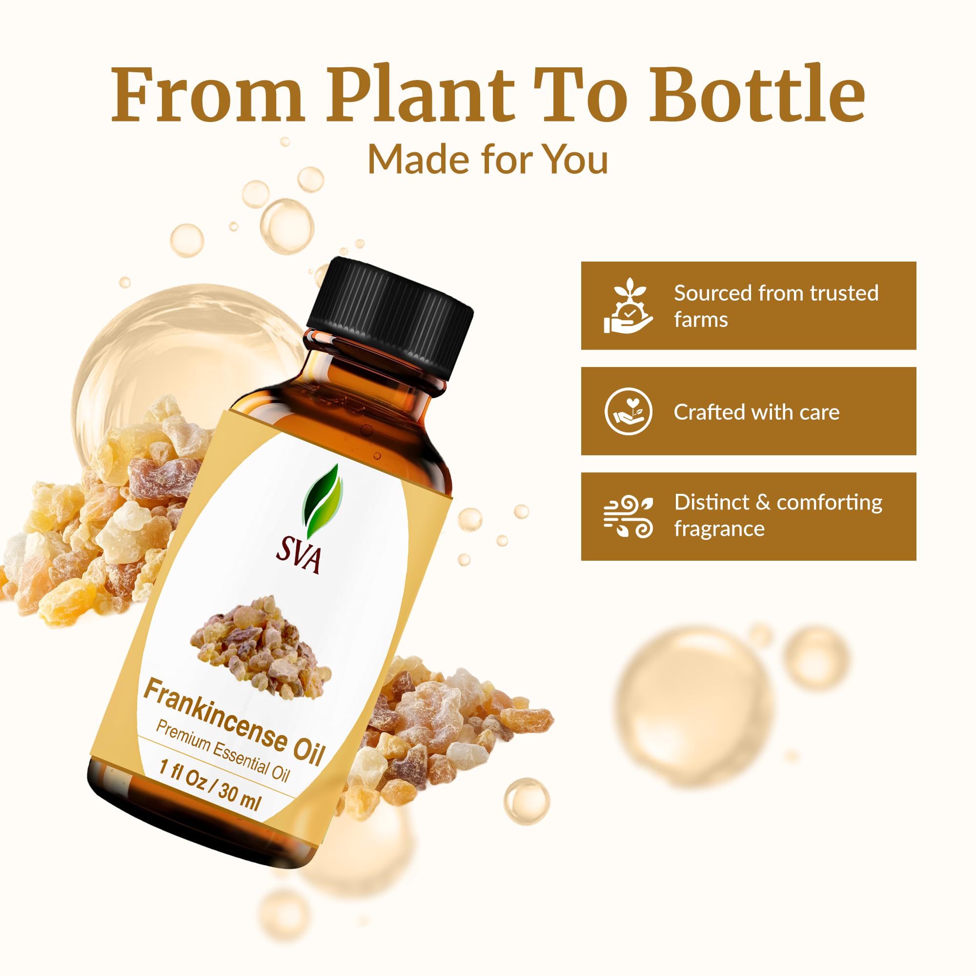 Frankincense oil for skin and hair care