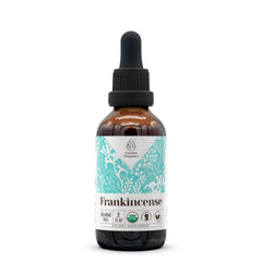 Frankincense USDA Organic Alcohol-Free Extract bottle 2 oz