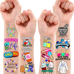 Frawharmone heartbeat tattoos showcase heartbeat lines great for health fairs and birthdays.