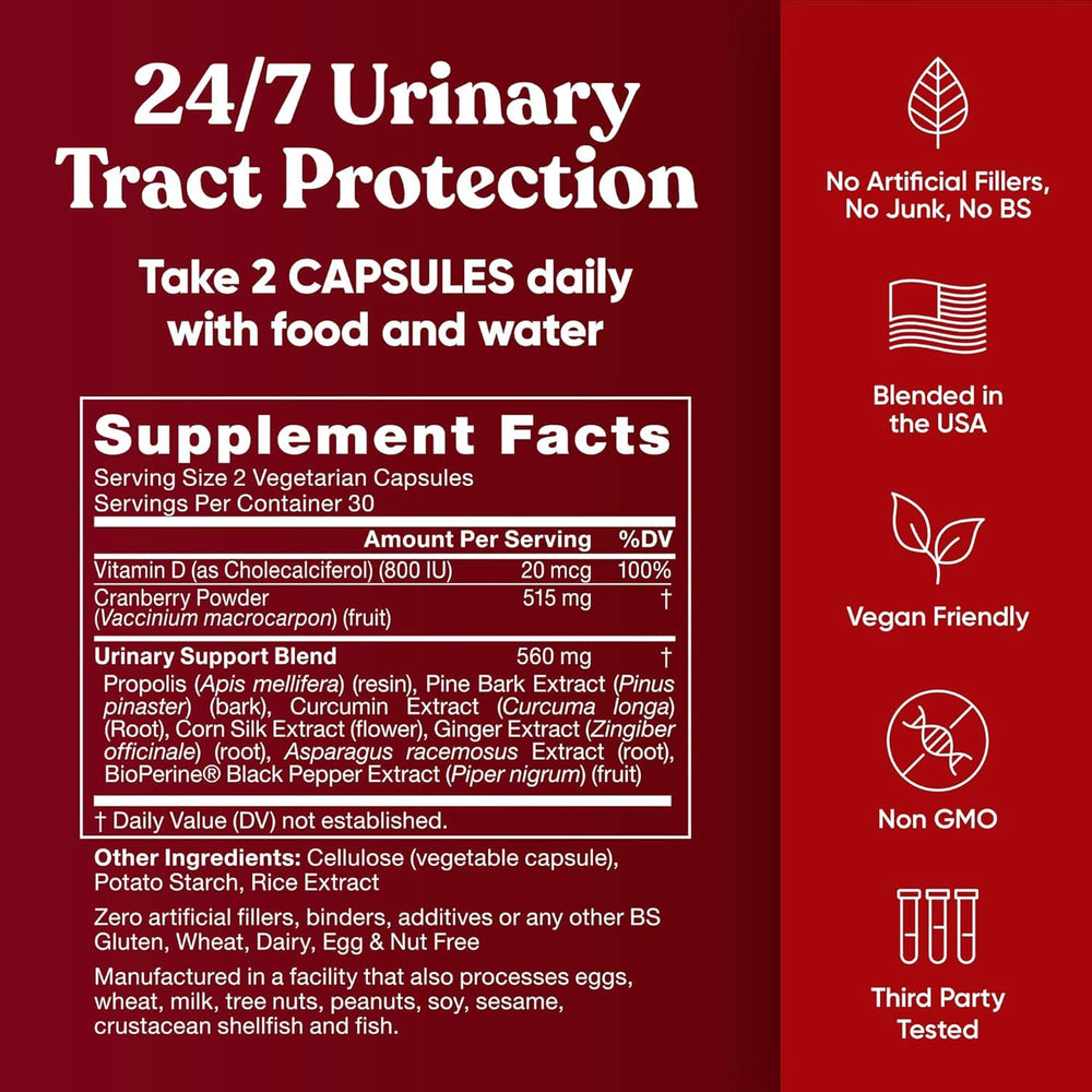 Free from artificial colors, fillers, gluten, wheat and dairy