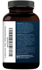 NAC ingredients are soy-free, dairy-free, gluten-free, sugar-free and tree-nut-free