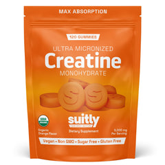 Free pouch included with creatine gummies