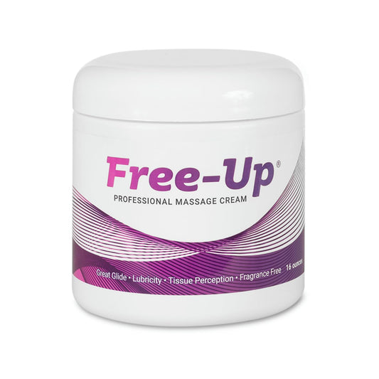 Free-Up massage cream jar – 16 oz packaging